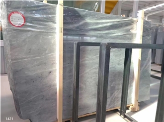 Himalayan Gray Marble Tiles Bardiglio Carrara Nuvolato Slab