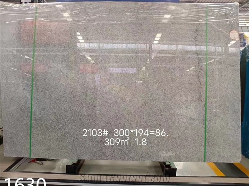 Iran Delfino Samina Marble Slabs Gray Stone Tile