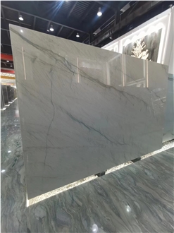 Luce Di Luna Quartzite Slabs Moonlight White Macaubas Tile
