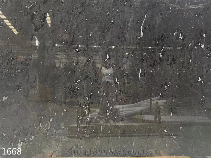Silver Sky Marble Slabs Xingyao Ash Grey Stone Floor Use
