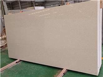 1001 Sparkle White Artificial Stone Quartz Slab Quartz Tiles