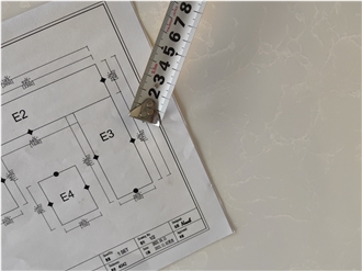 4024 Crystal White Stone Artificial Stone Countertop