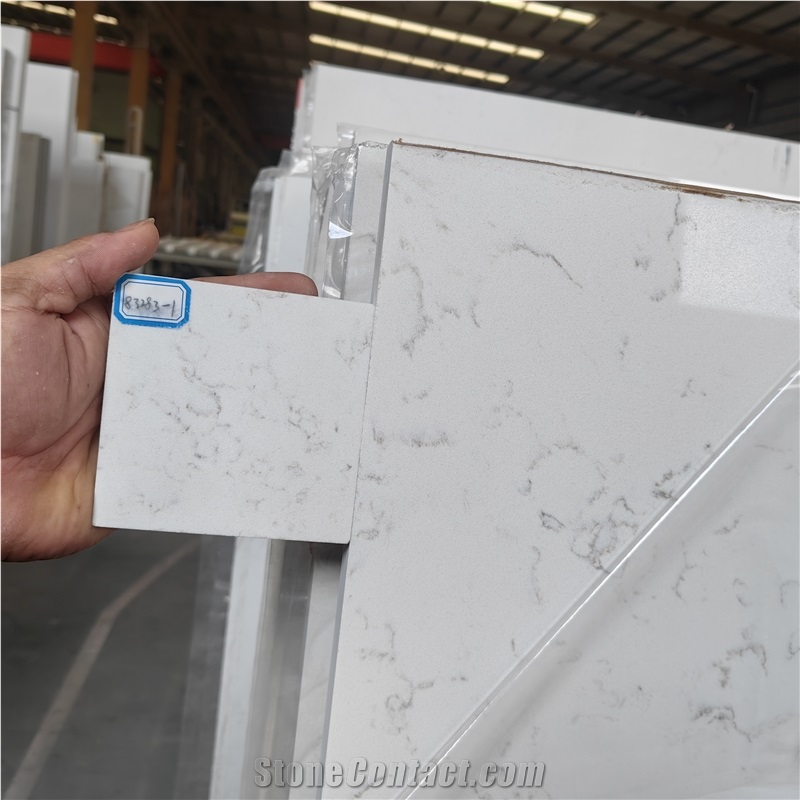 4068 Carrara Breve White Stone  Artificial Stone Slabs