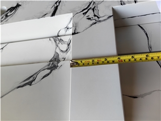 5089 Channel White Quartz  Artificial Stone Countertop
