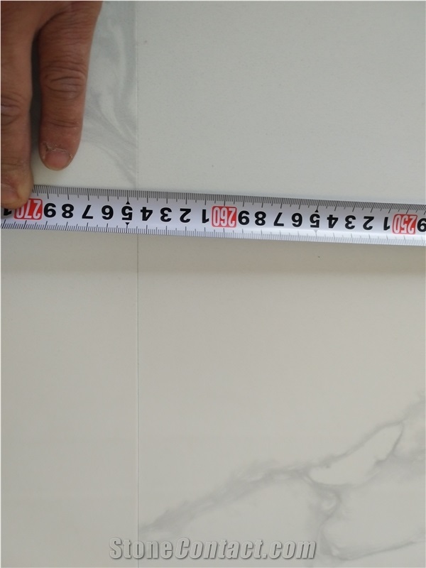 Quartz 5012 Mvjay White Artificial Stone Countertop