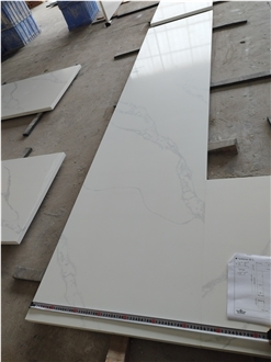 Quartz 5012 Mvjay White Artificial Stone Countertop