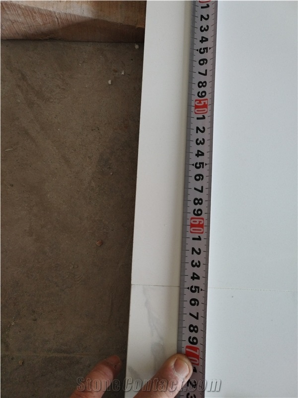 Quartz 5012 Mvjay White Artificial Stone Countertop
