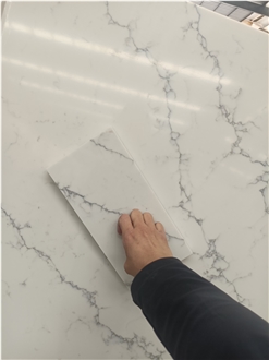 Quartz 5015 Venatino Statuario  Artificial Stone Slabs