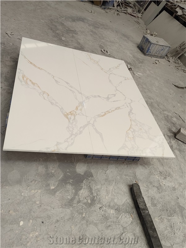 Quartz 5058 Calacatta Ocean  Artificial Stone Countertop