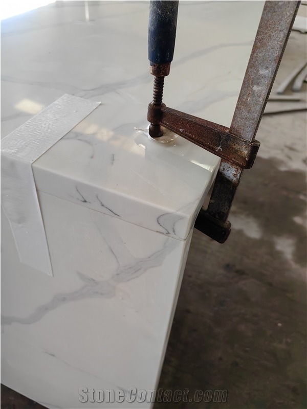 Quartz White 5062 Victoria Artificial Stone Countertop