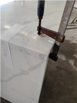 Quartz White 5062 Victoria Artificial Stone Countertop