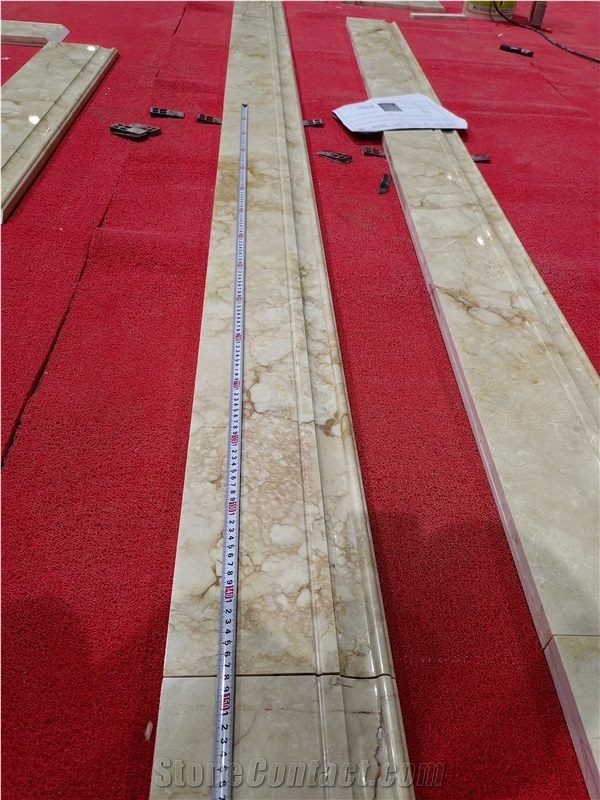 Custom Finished Products Floor Royal Amber Marble Tiles