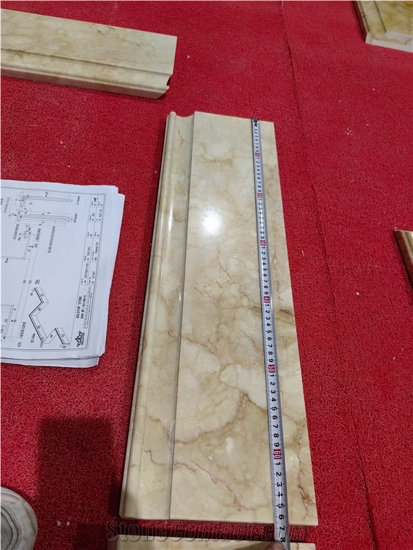 Custom Finished Products Floor Royal Amber Marble Tiles