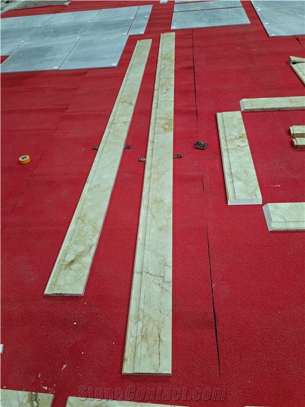 Custom Finished Products Floor Royal Amber Marble Tiles