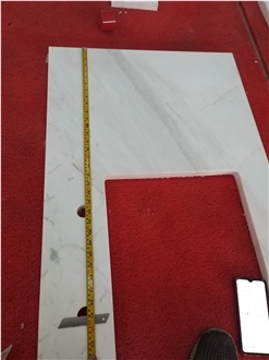 Natural Stone Greece Volakas White Marble Countertops