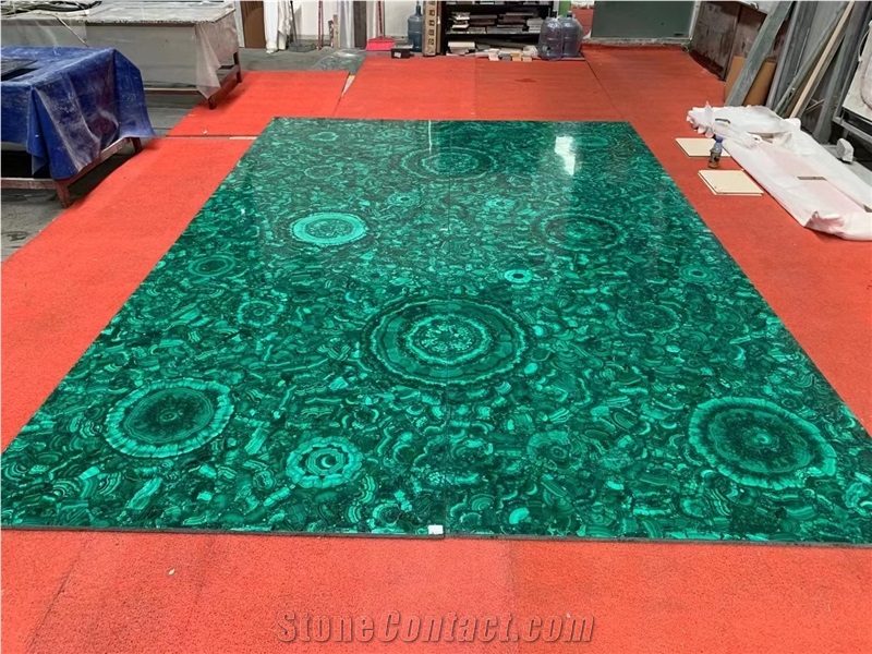 Malachite Green  Semiprecious Stone Slabs
