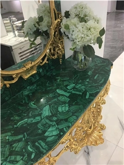 Malachite Green  Semiprecious Stone Slabs