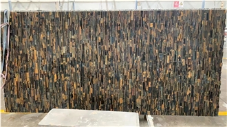 Tiger Eye Yellow Blue Semiprecious Stone Slabs