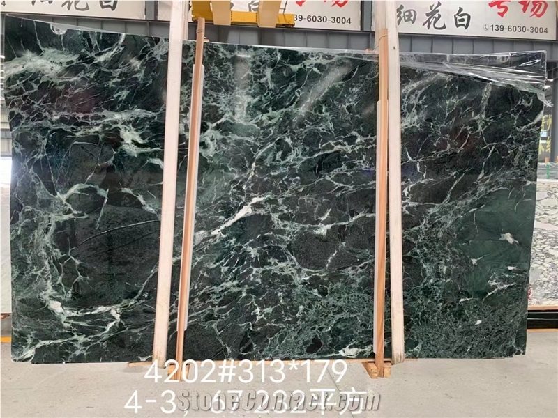 Prada Green Marble Polished Slabs