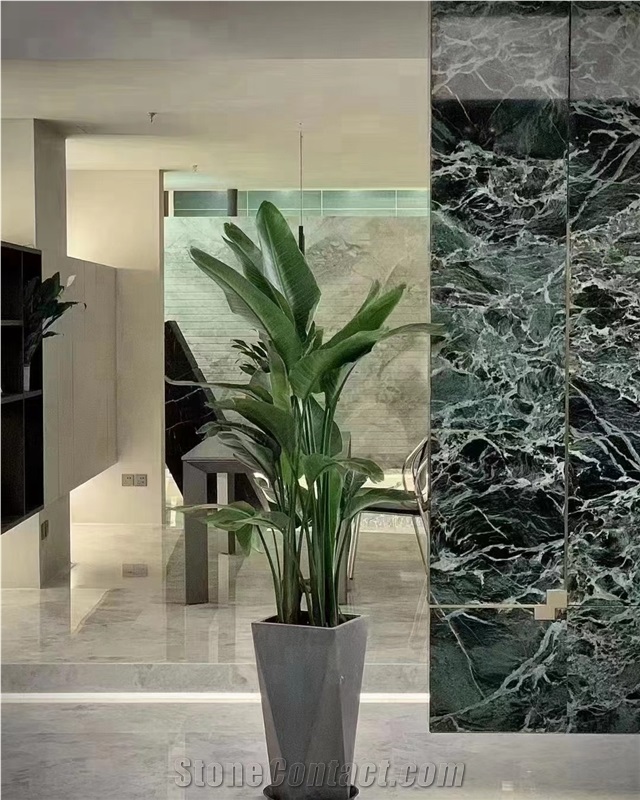 Prada Green Marble Polished Slabs