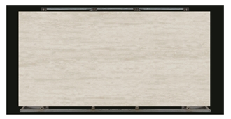 Romani Travertine Look Sintered Stone Slabs