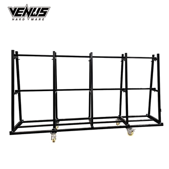 Showroom Display Rack Stand With Wheel