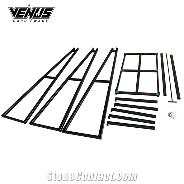 Showroom Display Rack Stand With Wheel