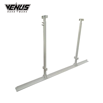 Showroom Exhibition Stands Display Rack Lock On The Floor
