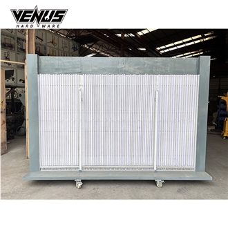Showroom LED Backlight Slab Display Rack Remote Control