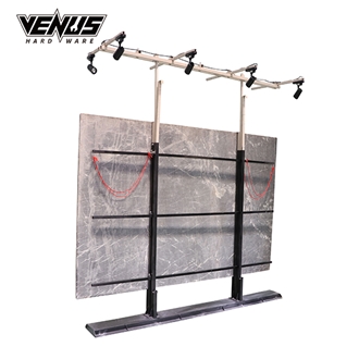 Showroom Slab Display Rack With LED Light