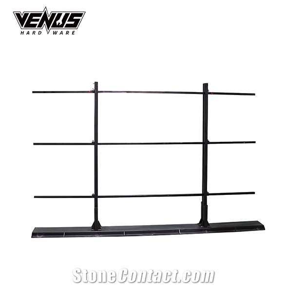 Showroom Slab Display Rack With LED Light