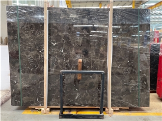 Chinese Dark Emperador Floor Tiles And Slabs Polished Honed