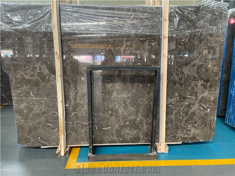 Chinese Dark Emperador Floor Tiles And Slabs Polished Honed