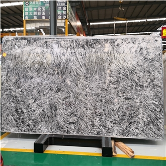 Snow Mountain Silver Fox Marble Slabs