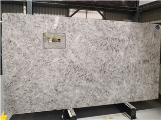 Snow Mountain Silver Fox Marble Slabs