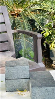 Jet Black Granite Blocks