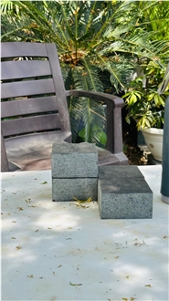 Jet Black Granite Blocks