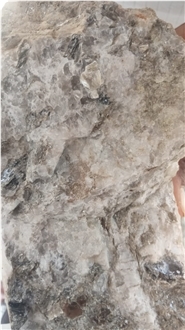 Mica Infused Feldspar Bianco White Lumps Boulders, Quartz Boulders