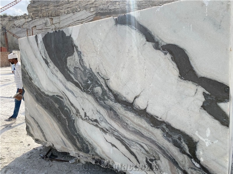 Panda White Exclusive Marble Blocks
