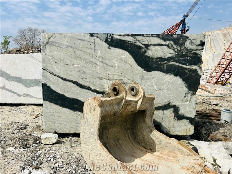 Panda White Exclusive Marble Blocks