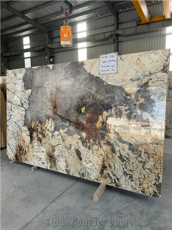 Patagonia White Granite Exotic Granite Quarry Blocks