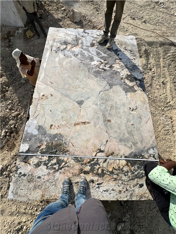 Patagonia White Granite Exotic Granite Quarry Blocks