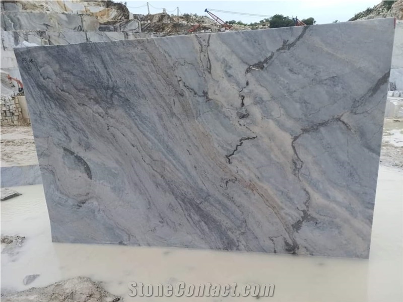 River Blue Marble Blocks
