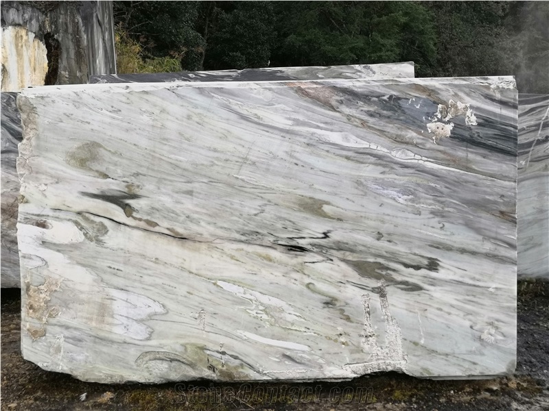 Van Gogh Grey Marble Blocks