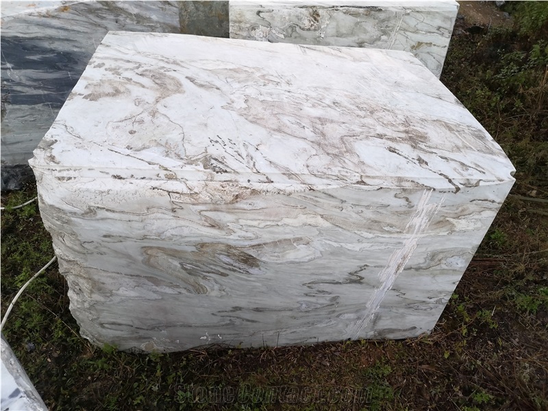 Verde Lotus Marble Blocks