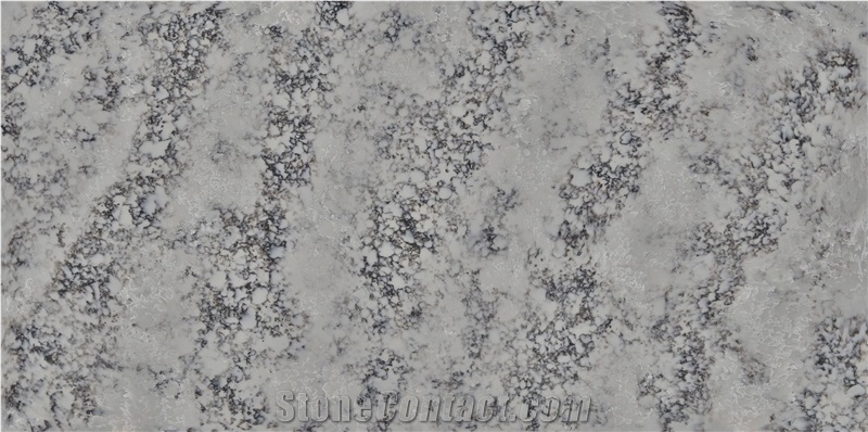 AQ2310 Berlin Grey Quartz Slabs