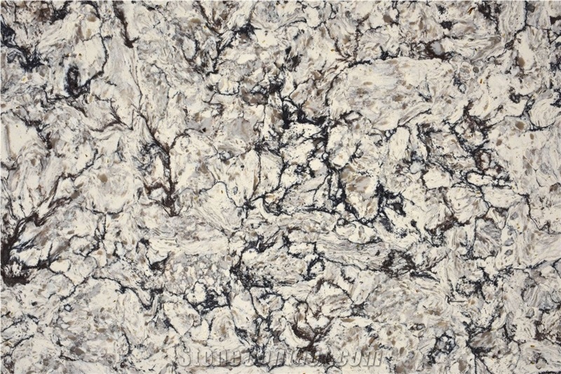 AQ5456 Ashen Brown Quartz Slabs