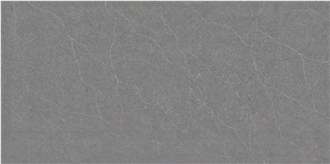 AQ5464 Dark Grey Calgary Silver Quartz Slabs