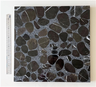 Alanya Ceppo Black BT Terrazzo Slabs And Tiles