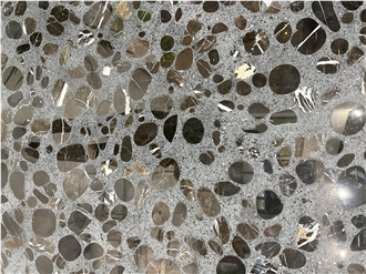 Alanya Ceppo Black BT Terrazzo Slabs And Tiles